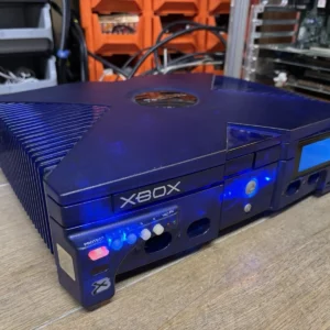 Xbox X3CP Blue Halo With Xecuter+XLCD